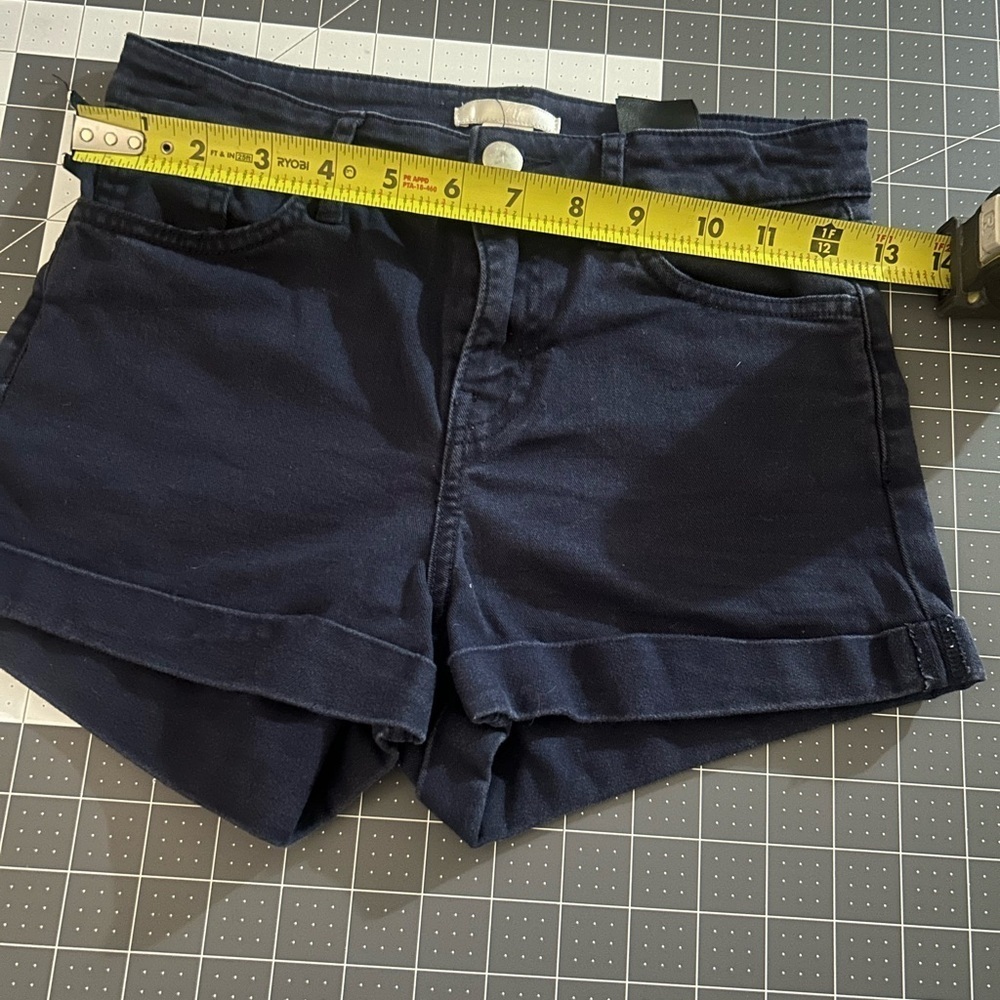 H&M Blue Jean Shorts High-Waisted Denim